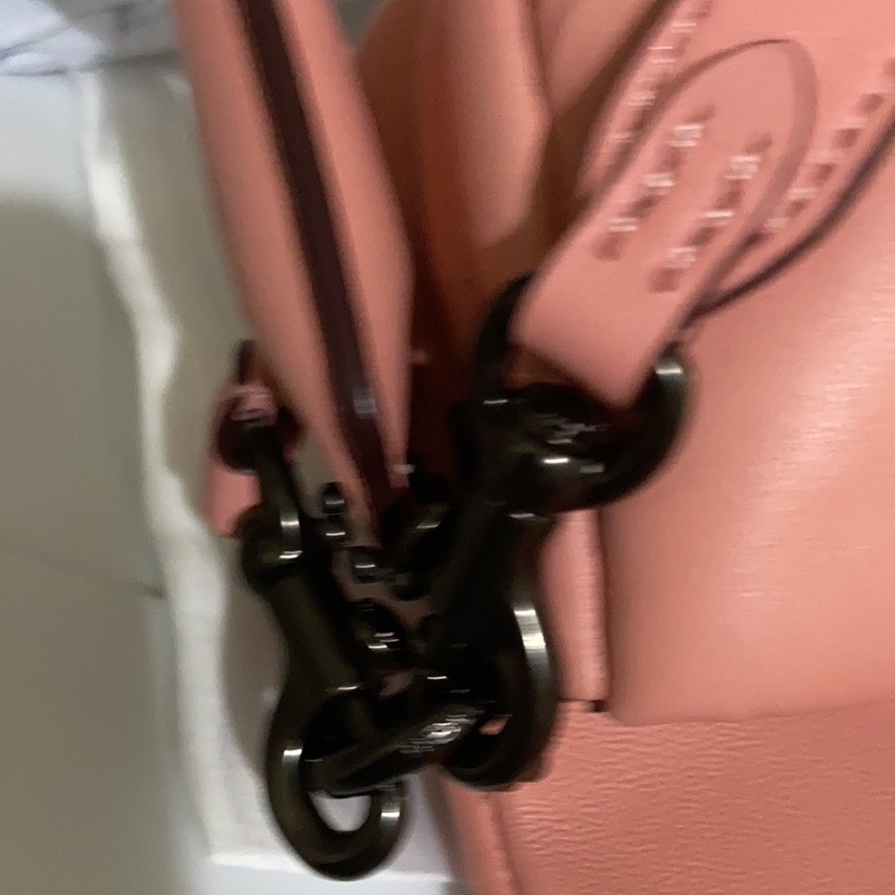 Coach Tabby Shoulder bag 18 in Candy Pink Pillow leather - Picture 12 of 13